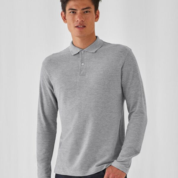 ID.001 Men's Long Sleeve Polo Thumbnail